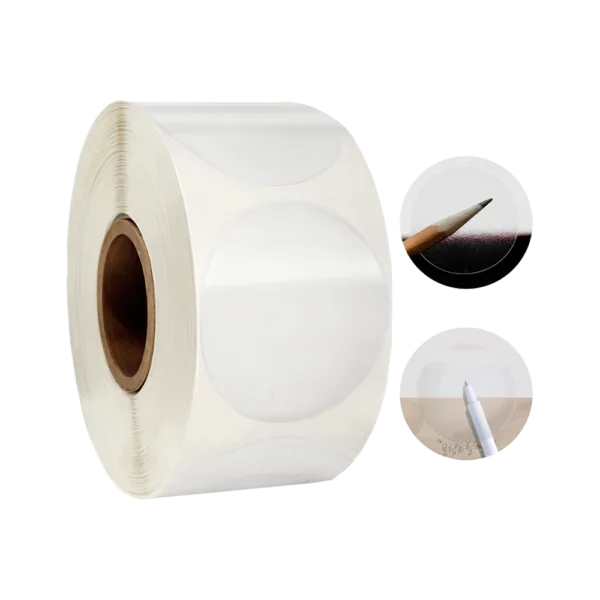 Transparent Roll Labels